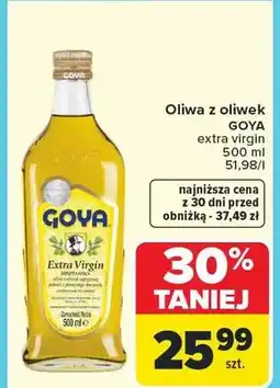 Carrefour Oliwa z oliwek extra virgin oferta