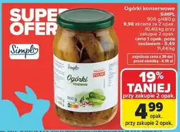 Carrefour Ogórki konserwowe oferta