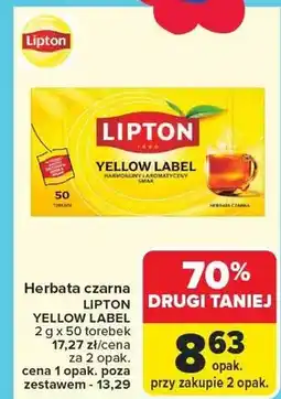 Carrefour Herbata czarna Yellow Label oferta