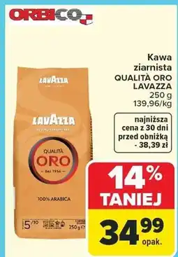 Carrefour Kawa ziarnista Qualita Oro oferta