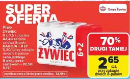 Carrefour Piwo Żywiec Premium puszka oferta