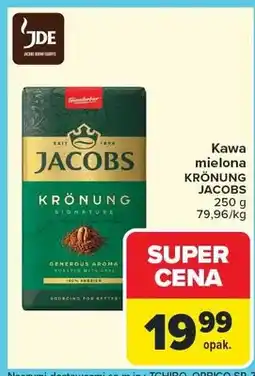 Carrefour Kawa mielona Krönung oferta
