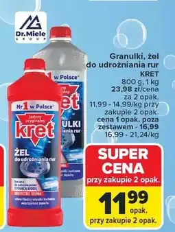 Carrefour Żel do udrożniania rur oferta