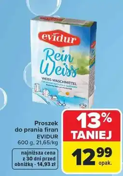 Carrefour Proszek do prania tiran Rein Weiss oferta
