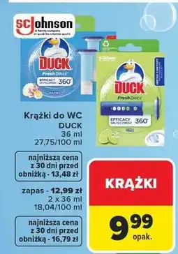 Carrefour Krążki do WC Fresh Discs oferta