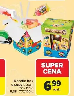Carrefour Cukierki Noodle box candy sushi oferta