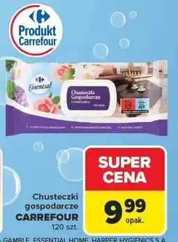 Carrefour Chusteczki gospodarcze Carrefour różne rodzaje oferta