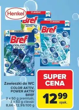 Carrefour Zawieszki do WC Color Aktiv premium oferta