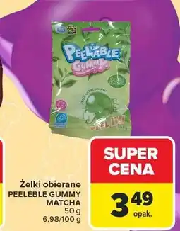 Carrefour Żelki obierane matcha oferta
