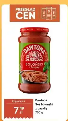 Dino Sos boloński z bazylią oferta