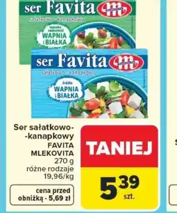 Carrefour Ser sałatkowo-kanapkowy Favita oferta
