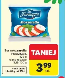 Carrefour Ser mozzarella Formaggia oferta