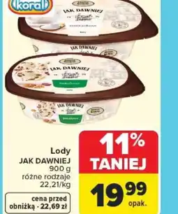 Carrefour Lody Koral Jak Dawniej oferta