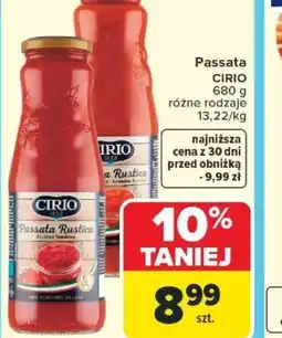Carrefour Passata Cirio oferta