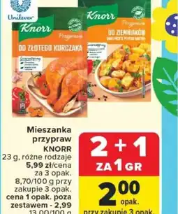 Carrefour Mieszanka przypraw Knorr oferta
