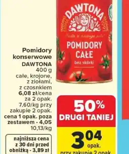 Carrefour Pomidory konserwowe Dawtona oferta