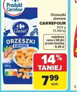 Carrefour Orzeszki ziemne Carrefour oferta