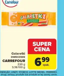Carrefour Galaretki owocowe Carrefour oferta
