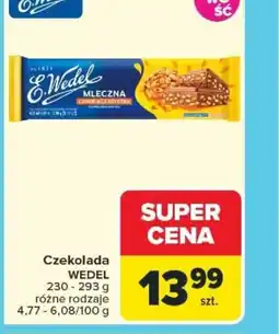 Carrefour Wedel Czekolada oferta