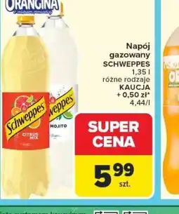 Carrefour Napój gazowany Schweppes oferta