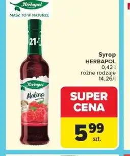 Carrefour Syrop Herbapol oferta