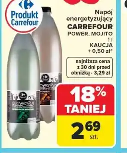 Carrefour Napój energetyzujący Carrefour Power Mojito oferta