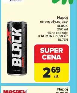 Carrefour Napój energetyzujący Black oferta