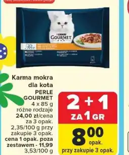 Carrefour Karma mokra dla kota Perle Gourmet oferta