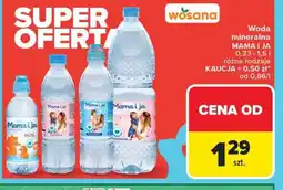 Carrefour Woda mineralna Mama i ja oferta