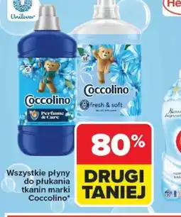 Carrefour Coccolino płyn do płukania oferta