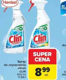 Carrefour Henkel Clin spray do okien oferta