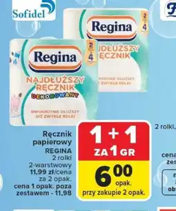 Carrefour Regina ręcznik papierowy oferta