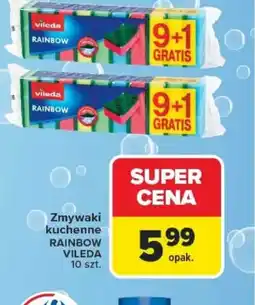 Carrefour Vileda Zmywaki Rainbow oferta
