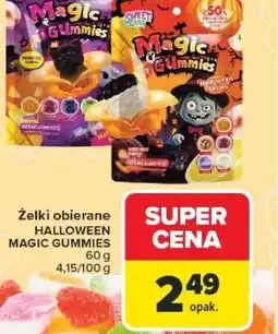 Carrefour Zelki obierane Halloween Magic Gummies oferta