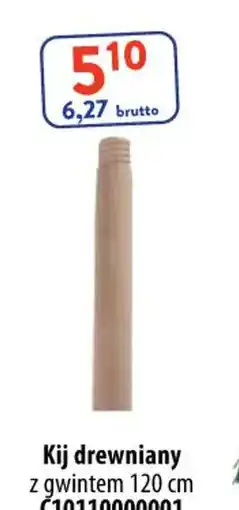 AT Kij drewniany z gwintem oferta