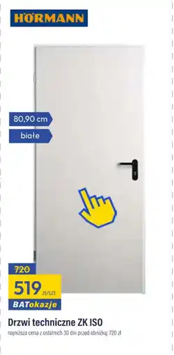 Bat HÖRMANN Drzwi techniczne ZK ISO oferta