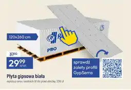 Bat Płyta gipsowa biała oferta