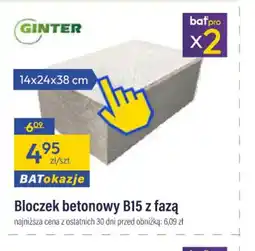 Bat Bloczek betonowy B15 z fazą oferta