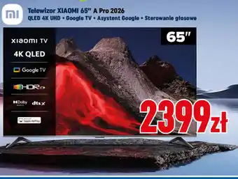 Xiaomi Telewizor A Pro 2026