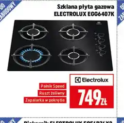 Neopunkt Szklana płyta gazowa Electrolux EGG6407K oferta