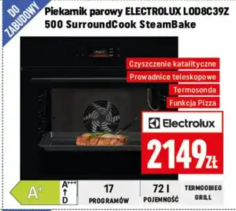 Electrolux Piekarnik parowy LOD8C39Z