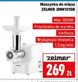 Neopunkt Maszynka do mięsa Zelmer ZMM1010B oferta
