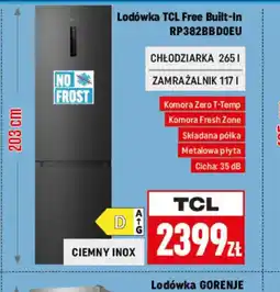 Neopunkt Lodówka TCL Free Built-In RP382BB D0EU oferta