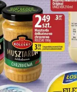 Delisso Delikatesy Roleski Musztarda chrzanowa oferta