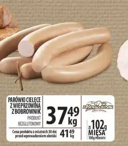 Delisso Delikatesy Parówki Cielece z Wieprzowiną z Bobrownik oferta