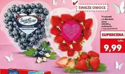 Kaufland Truskawki lub Borówki serce oferta