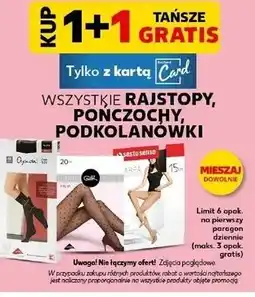 Kaufland Wszystkie rajstopy, pończochy, podkolanówki oferta