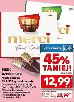Kaufland Merci Bomboniera (różne rodzaje) oferta