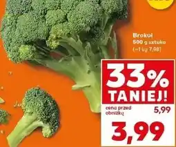 Kaufland Brokuł 500 g sztuka oferta