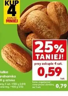 Kaufland Bułka grahamka oferta